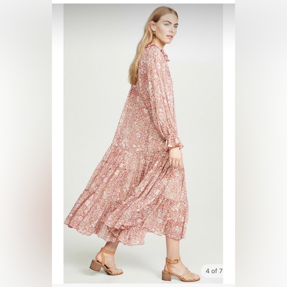 Free people floral maxi dress - Picture 3 of 4